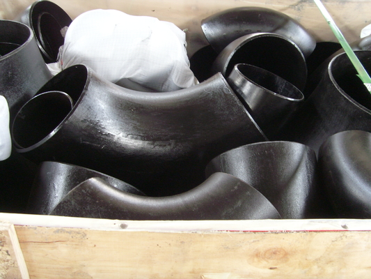 2D 3D 180 Degree Steel Pipe Elbow A420 WPL3 EN10253-2 2mm-20mm