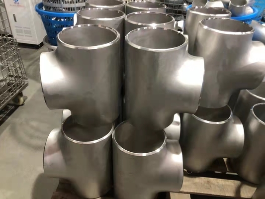 Equal Butt Weld Reducing Tee Pipe Fittings DN15-1000 2mm-20mm EN10253-2