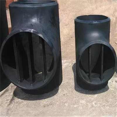 Ansi A860 Wphy Reducing Barred Tee Black Painting Butt Weld