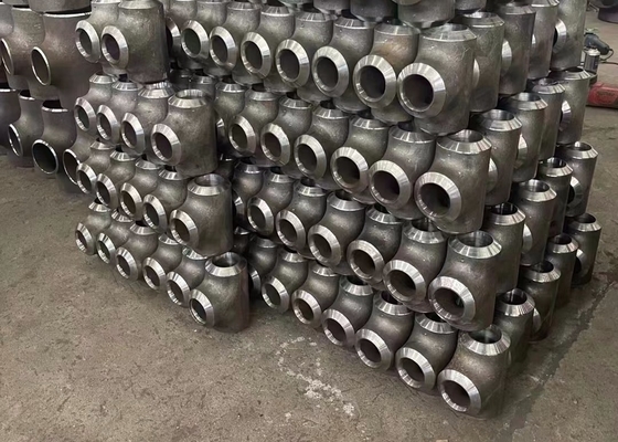 Welding DIN2605 Carbon Steel Tee Astm A234 Sch 80 Xs Xxh Sch160