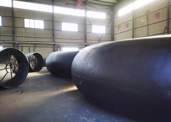180 Degree Carbon Steel Pipe Bend 2d 3d 5d Black Painting