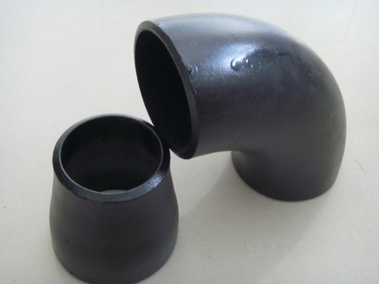 8" 1.5d 90 Degree Steel A234 Elbow Wpb Black Painting Welded Pipe Fitting