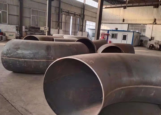 48&quot; X 12mm Carbon Steel Pipe Bend 90 Degree Astm A234 Wp5