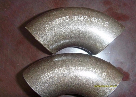 48&quot; X 12mm Carbon Steel Pipe Bend 90 Degree Astm A234 Wp5