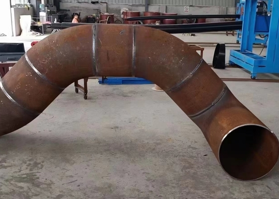 Galvanized / Painted Steel Pipe Bends And Elbows Hot Rolled