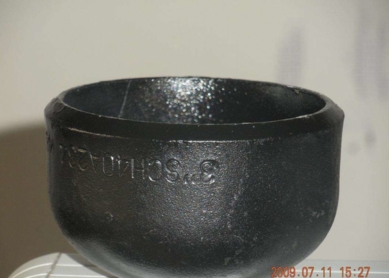 Seamless Q345 Q235 Carbon Steel Pipe Cap Butt Welded