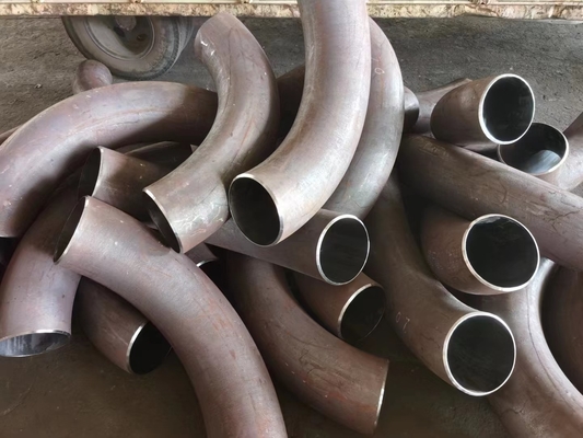 Polished 2 Inch Carbon Steel Fitting Long Radius Weld Elbow For Pipeline System