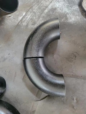 Round 90 Degree Angle Carbon Steel Elbow Fittings Withstand High Pressure