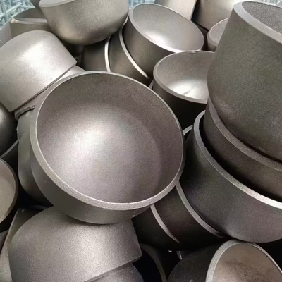 Seamless DIN JIS Stainless Steel Pipe Cap SCH10 SCH40 SCH60 Customized