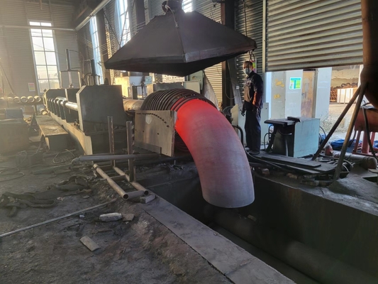 Round 90 Degree Angle Carbon Steel Elbow Fittings Withstand High Pressure