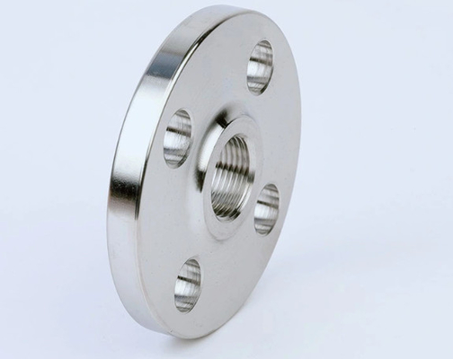 Std Pharmaceutical 304 Threaded Flange Asme B16.9 Din Ansi Jis Gost