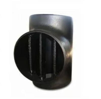 A234 Wpb Carbon Steel Seamless Pipe Fittings 150mm  Reducing  Barred Tee