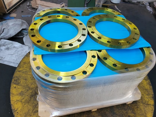 Ring Type Joint Forged 1500LB Carbon Steel Blind Flange For Construction