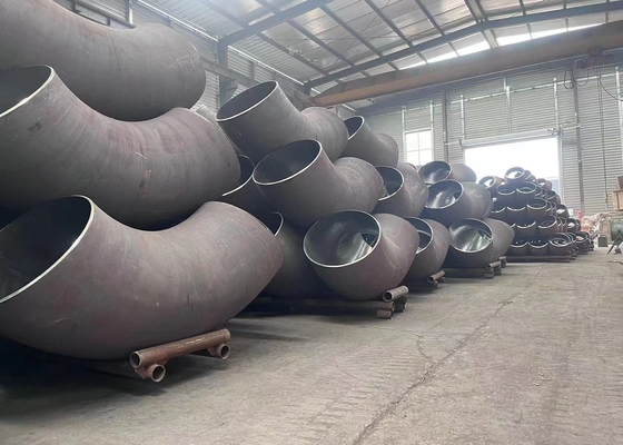 API5l Butt Weld Pipe Fittings Carbon Steel 90 Degree Elbow DN600-DN1800