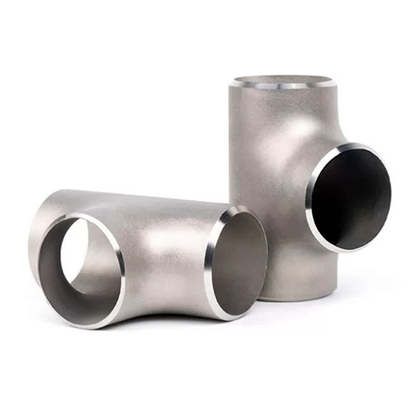 ASTM SCH80 Stainless Steel Tee fitting Rust Proof For Petroleum Industry