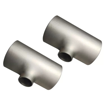 ASTM SCH80 Stainless Steel Tee fitting Rust Proof For Petroleum Industry