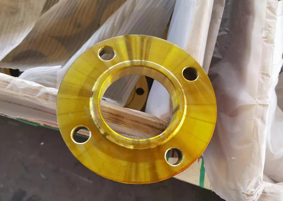 Yellow Ansi B16.5 Flange A105 150LBS 300LBS 600LBS 900LBS 1500LBS