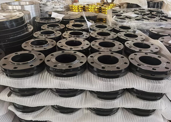 OEM ASTM A105 Forged Steel Flanges SCH80 Rust Proof Oil Surface