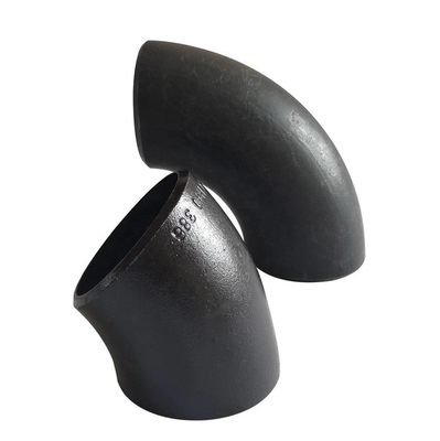 45 Degree LR SR Seamless Steel Elbow Galvanized Elbow  Light Oil EN10253 Q235 St35.7