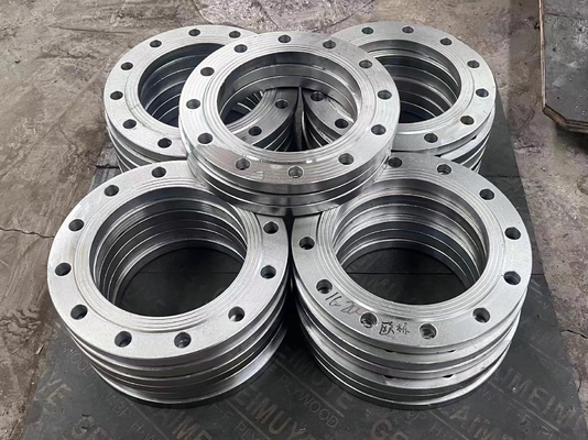 OEM ASTM A105carbon Steel Forged Flanges  SCH80 Rust Proof Oil Surface