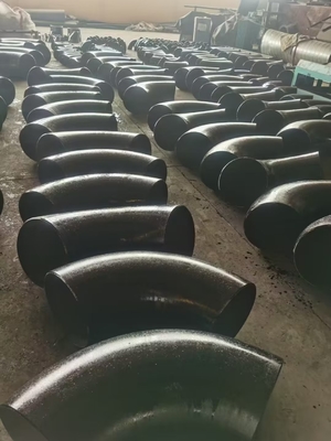 Q235 ST35.8 ST37.0 seamless Carbon Steel Pipe Elbow corrosion proof