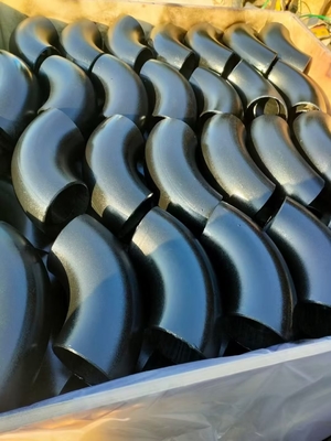 Q235 ST35.8 ST37.0 seamless Carbon Steel Pipe Elbow corrosion proof