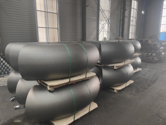 Anti Rust Paint Elbow Welded Pipe Fittings For Chemical Applications