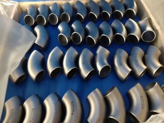 3.91mm Carbon Steel 90 Degree Elbow Sandblasted ASME B16.9 180 Degree