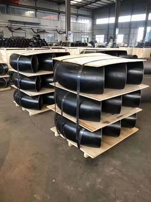 Butt Weld Pipe fittings DN200-DN2000 Carbon Steel Pipe Bend 3D 5D 8D SCH10