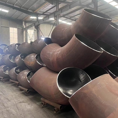 rustproof 45 90 180 Degree Elbow A234 Carbon Steel Butt Weld Pipe Fittings
