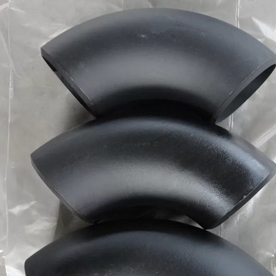 A234 WPB 90 Degree Butt Weld Pipe Fittings SCH80 1-1/2'' Long Radius Pipe Elbow