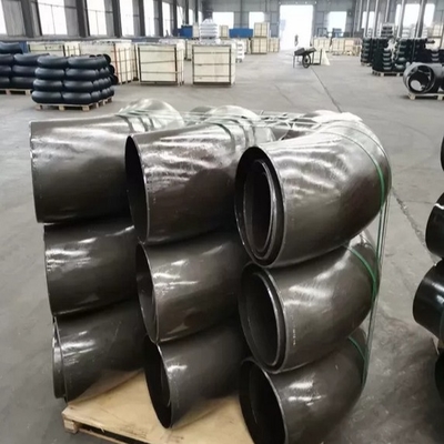 A234 WPB 90 Degree Butt Weld Pipe Fittings SCH80 1-1/2'' Long Radius Pipe Elbow