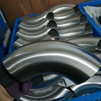2D 3D 180 Degree Steel Pipe Elbow A420 WPL3 EN10253-2 2mm-20mm