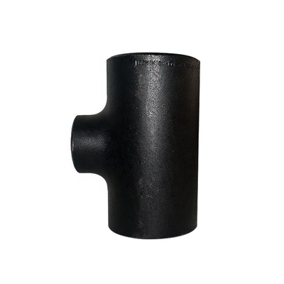 ASME B16.5 WP321 / 347 150 # Stainless Steel Equal Tee Pipe Fitting Black Painting