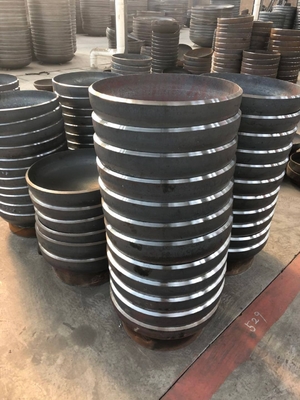 WPHY60 WPHY52 Steel Pipe Caps Welded DIN28011 Elliptical Dished