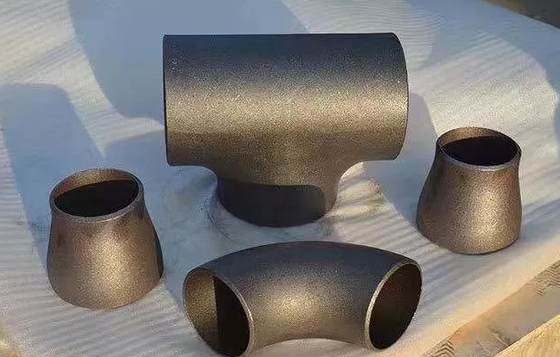 ISO3419 Carbon Steel 304 Buttweld Fitting DIN2605-1 EN10253-1 Butt Weld Reducing Tee