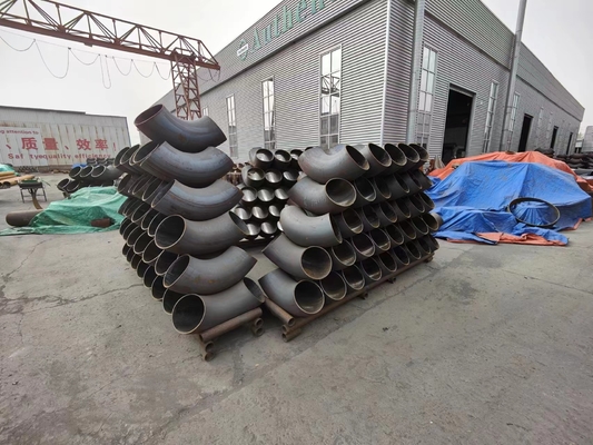 Black Forged Pipe Fittings Elbow Seamless Welding 3000Lbs 6000LBS API GOST