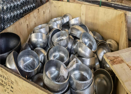 Round 0.5 - 20mm Carbon Steel Pipe Cap Ansi / Asme B16.9