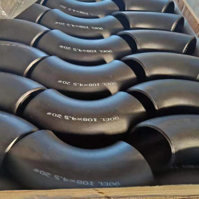 1&quot; Astm Wpb 16&quot; Mild Steel Pipe Bends Hot Galvanized Sch10