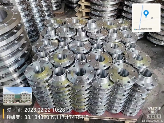 600lb Carbon Steel Flange Construction Slip On Pipe Fittings
