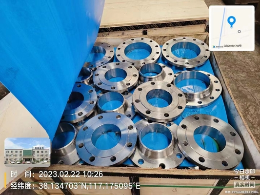 600lb Carbon Steel Flange Construction Slip On Pipe Fittings