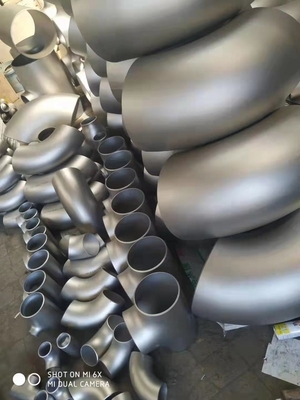 1/2&quot;-48&quot; 304l Ss321 Seamless Pipe Elbow 90 Degree Lr Butt Welded Asme B16.9