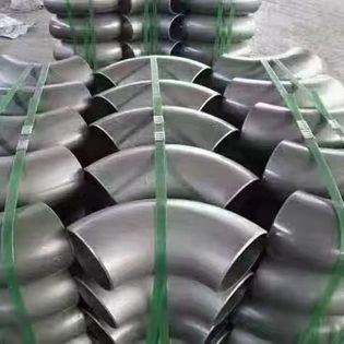 Polished / Sand Blasted 2 Stainless Steel Elbow Bend Fitting