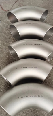 Polished / Sand Blasted 2 Stainless Steel Elbow Bend Fitting
