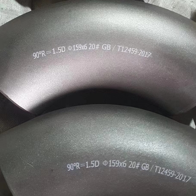 API Certified Oil Coating Butt Weld Pipe Fittings Carbon Steel