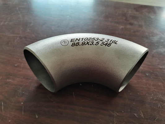 Asme B16.9 Stainless Steel Flanged Elbow 180 Degree Schedule 60