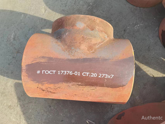 Din Standard Carbon Steel Elbow Tee For Chemical Application