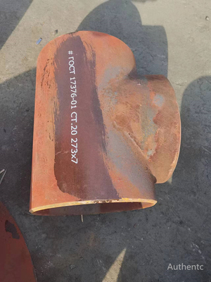 Din Standard Carbon Steel Elbow Tee For Chemical Application