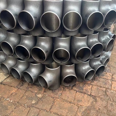 Ss 304l Ansi Butt Weld Pipe Fittings Sand Blasting Surface Treatment
