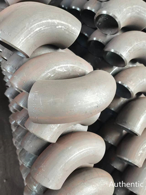 219mm Carbon Steel Pipe Elbow GOST JIS ASTM Standard Sandblast Black Painting